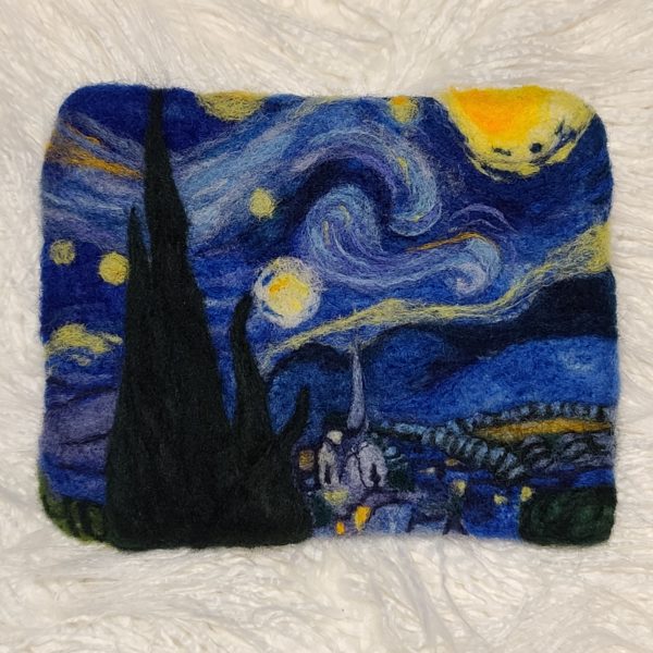 Needle-Felted-Starry-Night-by-Hillary-Dow