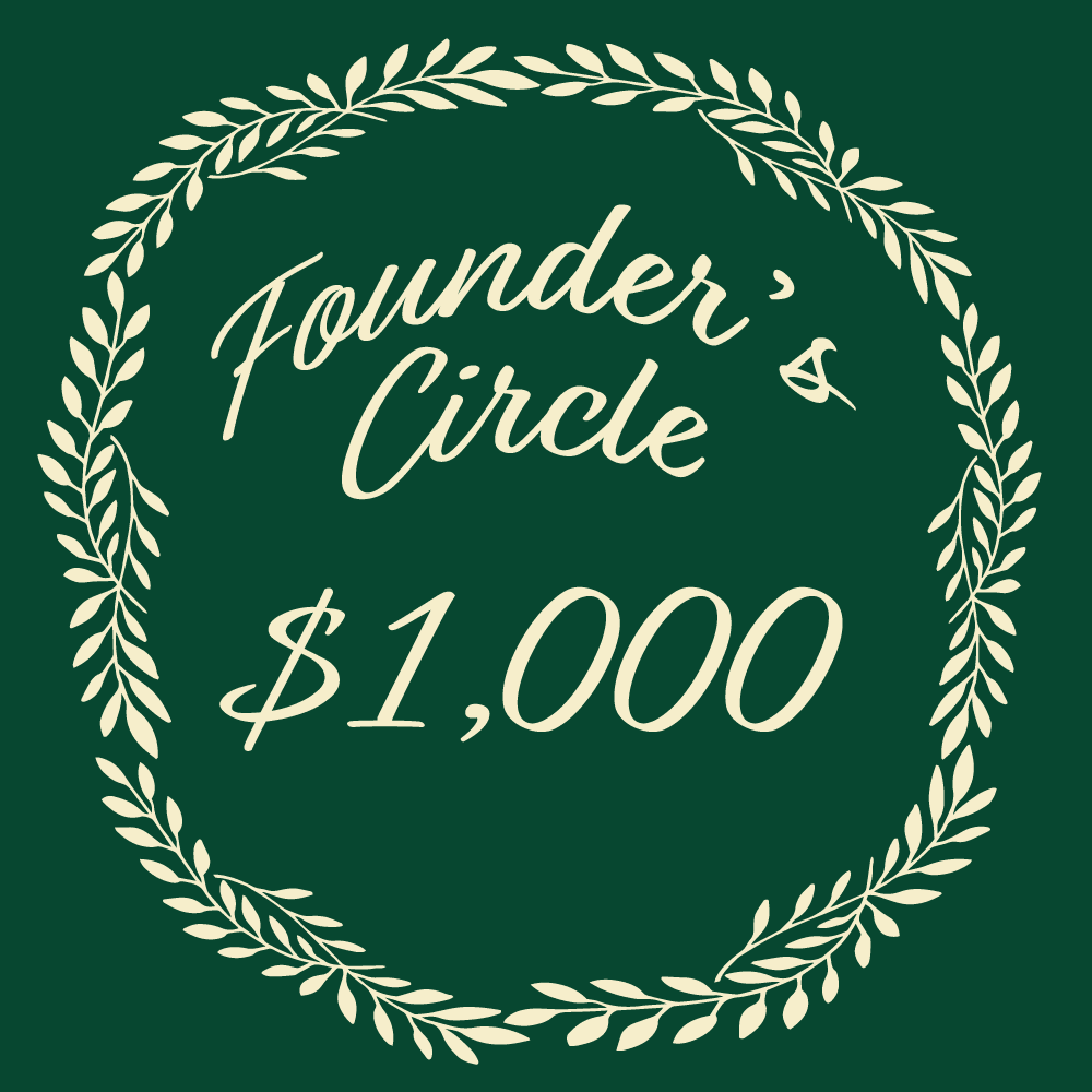 Founders-Circle-Emblem-Green-BG-1000 Founder's Circle of Lichendia, Give the gift of books and help launch a magical fairyland!
