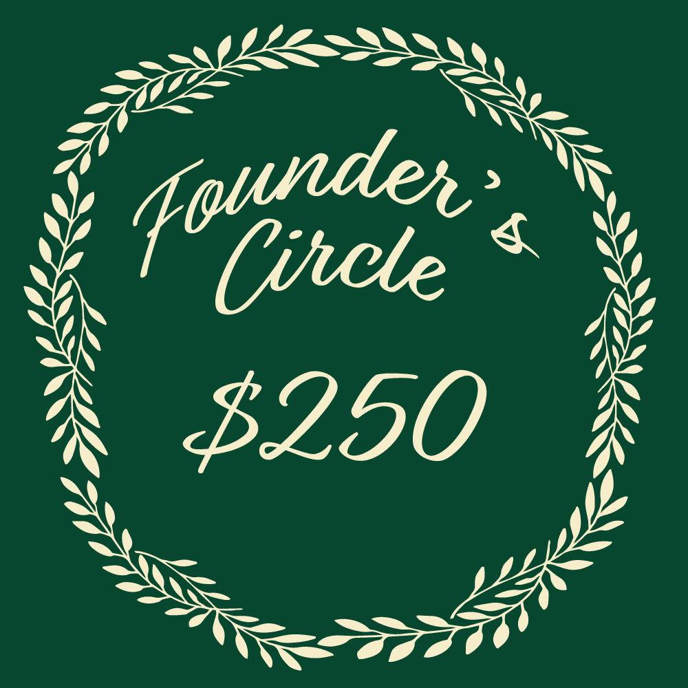 Founders-Circle-Emblem-Green-BG-250 Founder's Circle of Lichendia, Give the gift of books and help launch a magical fairyland!