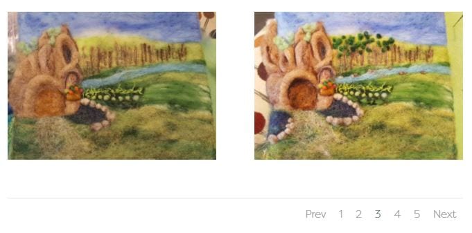 Felting Master Class Progress Slideshows Felting Master Class Progress Slideshows