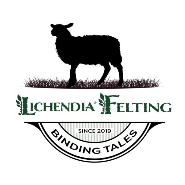 Lichendia-Felting-logo-emblem-green-black