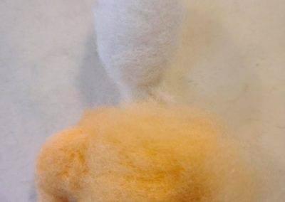 Learn to Needle Felt a Person, step by step lesson making a wool fairy