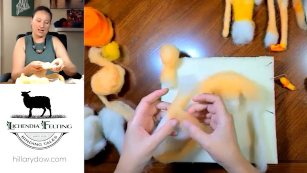 Free Felting Lessons with Hillary Dow