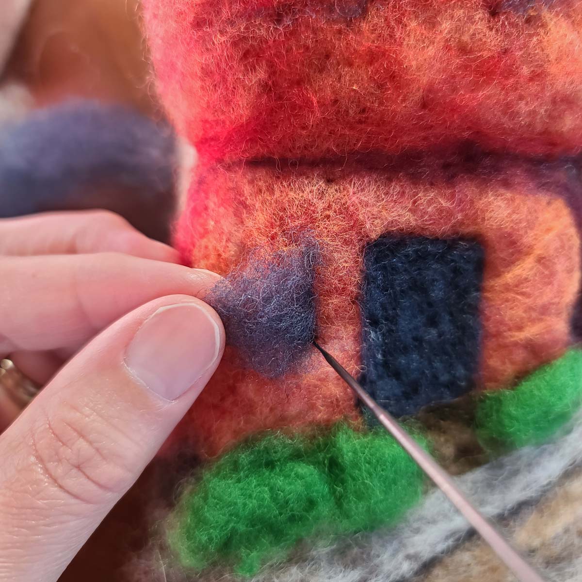 needle felting doors and windows (10) needle felting doors and windows