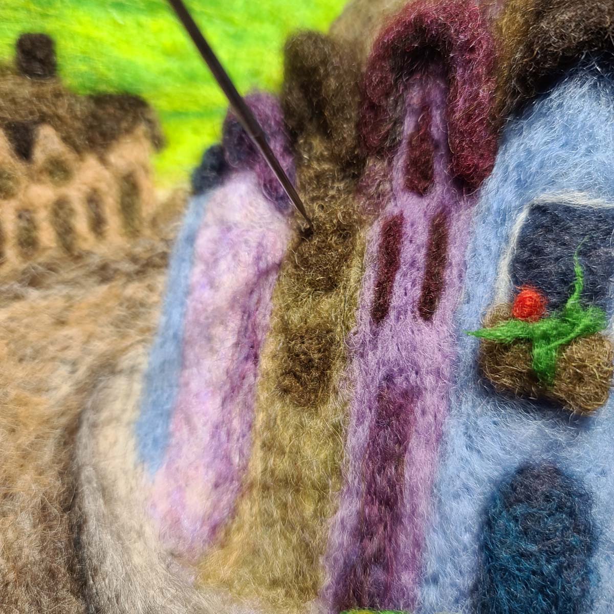 needle felting doors and windows (8) needle felting doors and windows