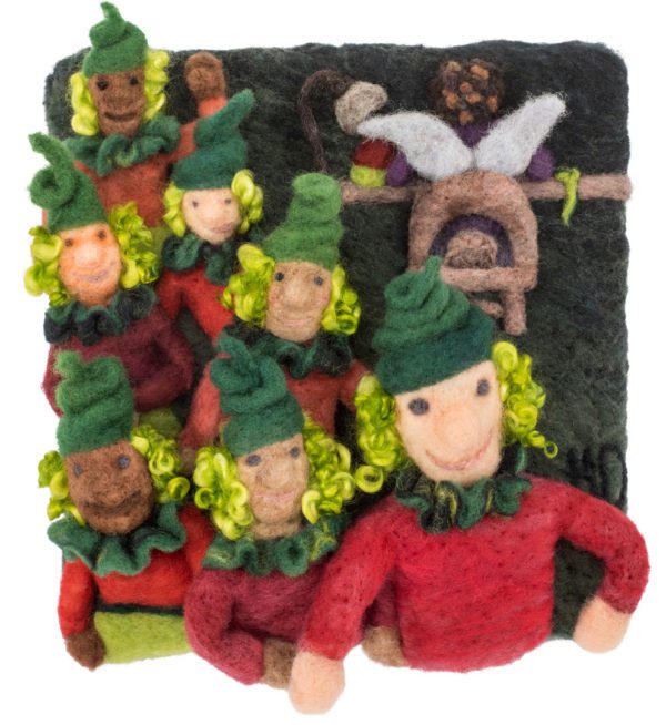 Elves Awaken - Lichendia, Fairy Spells and Strawberry Elves by Hillary Dow