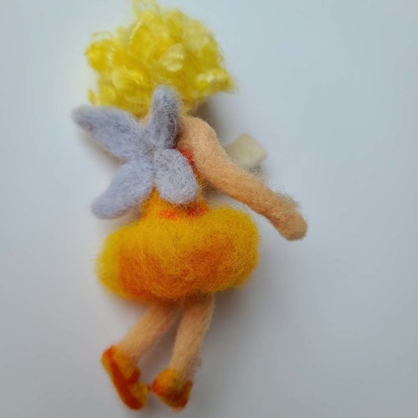 Felting Lesson - Needle Felt Fairy Doll
