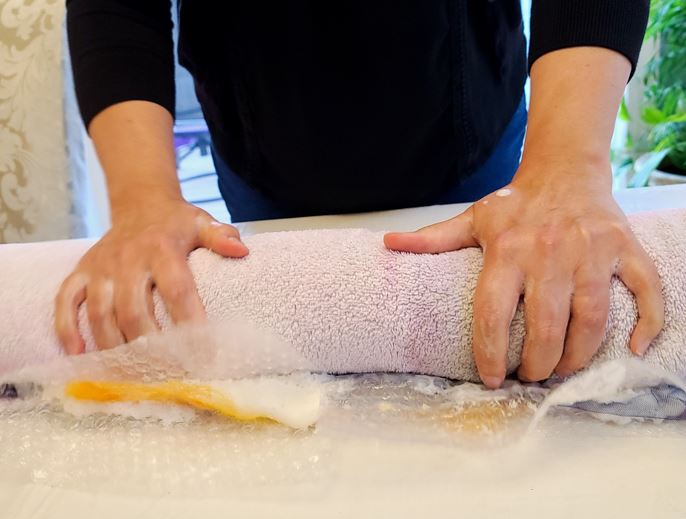 Wet Felting Roll Wet Felting Roll