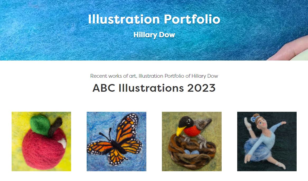 illustration portfolio of Hillary Dow