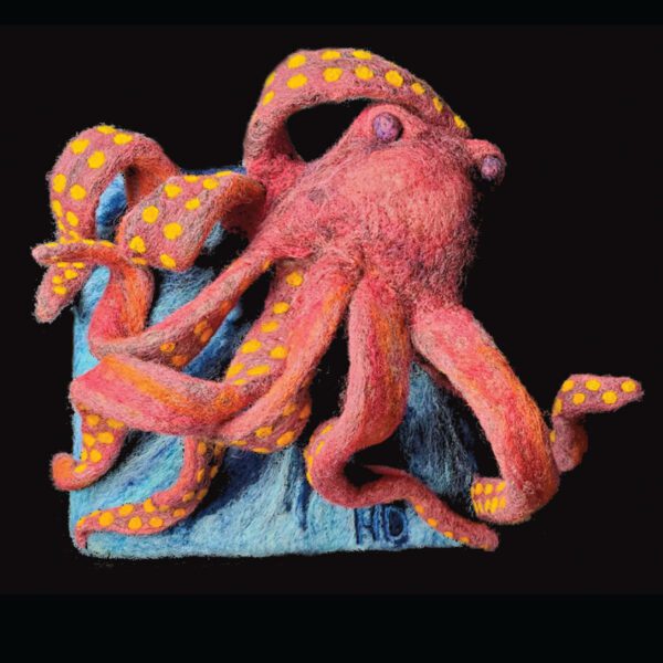 Felt-Octopus-Art_Hillary_Dow Commission Yours Today!