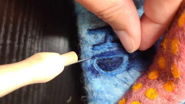 felting-lesson-initials-step-by-step